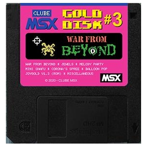 Gold Disk #3 (2020, MSX, MSX2, Clube MSX)