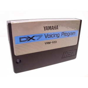 DX7 Voicing Program (1984, MSX, YAMAHA)