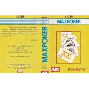 MaxPoker (1986, MSX, MaxByte)