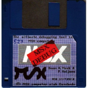 MSX-Debugger (1990, MSX2, A. Meek, P. Heijnen)