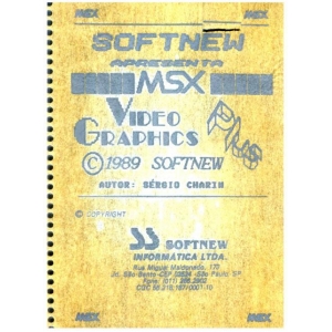 MSX Video Graphics Plus (1989, MSX, Softnew Informatica)