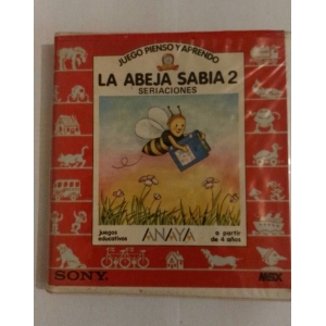 La Abeja Sabia 2 - Seriaciones (1986, MSX, Anaya Multimedia)