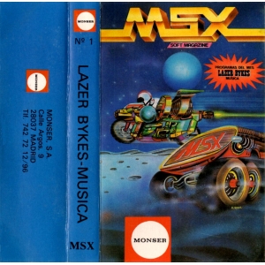 Lazer Bikes / Musica (1985, MSX, Monser)