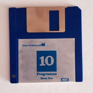 10 Programas Serie Oro (1988, MSX, Philips Spain)