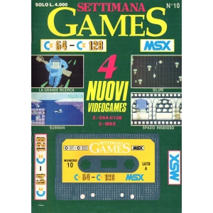 Settimana Games No.10 (1989, MSX, Edigamma)