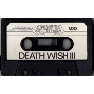 Death Wish 3 (1987, MSX, Gremlin Graphics)