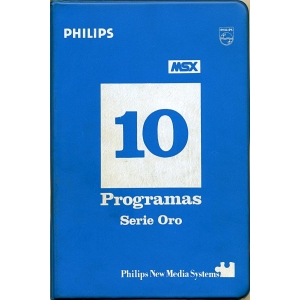 10 Programas Serie Oro (1988, MSX, Philips Spain)