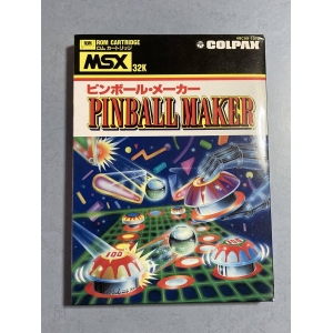 Pinball Maker (1985, MSX, Nippon Columbia)