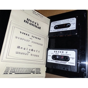 Video Titler and Display Program (1986, MSX, Anglosoft, Memory Video)