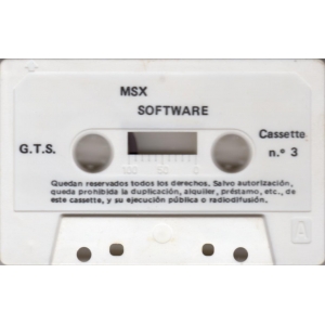 MSX Software Nº3 (1986, MSX, Grupo de Trabajo Software (G.T.S.))