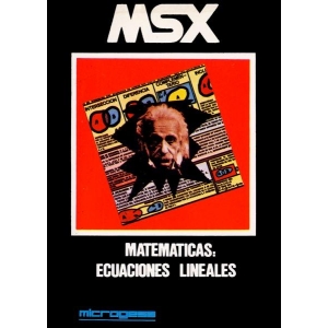 Matemáticas (1985, MSX, Microgesa)