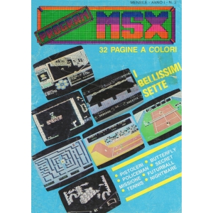 Program MSX No.3 (1986, MSX, Edizioni Società SIPE)