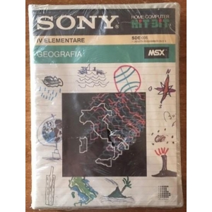 IV Elementare - Geografia (MSX, Data Compact)