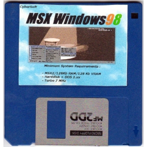 MSX Windows98 v1.1 (1998, MSX2, MSX2+, Turbo-R, CyberSoft)