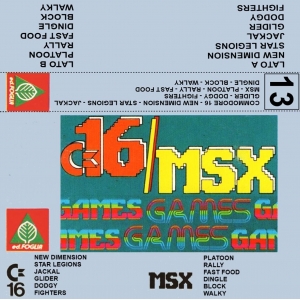 C16/MSX 13 (1987, MSX, Gruppo Editoriale International Education)