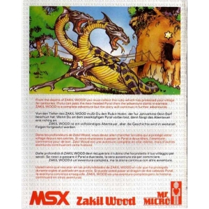 Zakil Wood (1985, MSX, Mr. Micro)