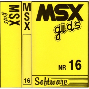 MSX Gids Software Nr.16 (1988, MSX, MSX Gids)
