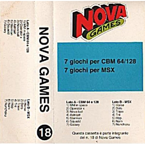 Nova Games #18 (1988, MSX, Editions Fermont)