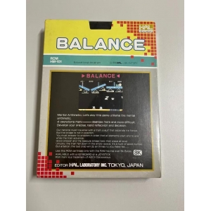 Balance (1985, MSX, HAL Laboratory)