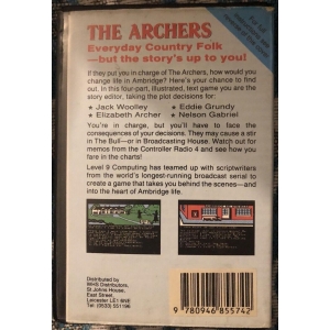 The Archers (1985, MSX, Level 9 Computing)