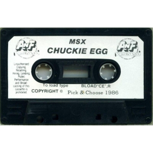 Chuckie Egg (1984, MSX, A&F Software)