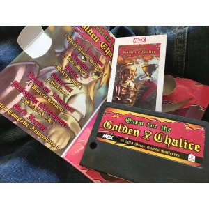 Quest for the Golden Chalice (2018, MSX, Óscar Toledo Gutiérrez)