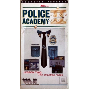 Police Academy II (1987, MSX, Methodic Solutions)