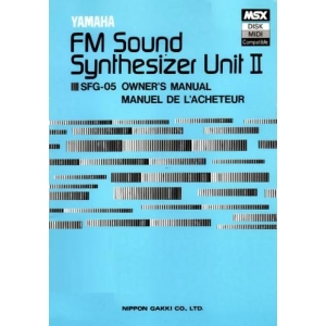 FM Sound Synthesizer Unit II (1985, MSX, YAMAHA)