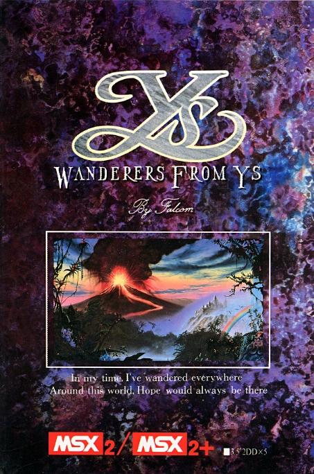Ys: Wanderers from Ys (1989, MSX2, Falcom) | Releases | Generation MSX