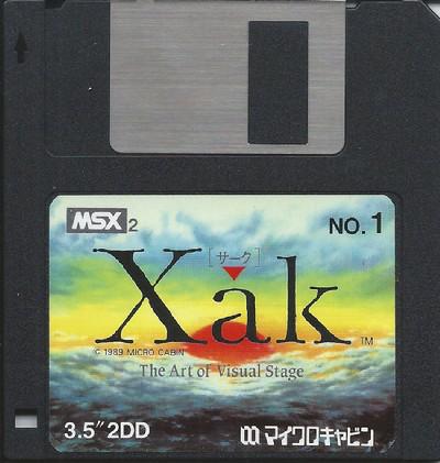 Xak: The Art of Visual Stage (1989, MSX2, Micro Cabin) | Releases