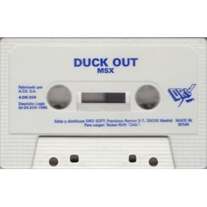 Duck Out (1989, MSX, Dro Soft)