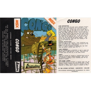 Congo (1986, MSX, Livewire)