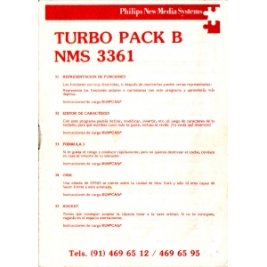 Turbo Pack B (1987, MSX, Philips Spain)
