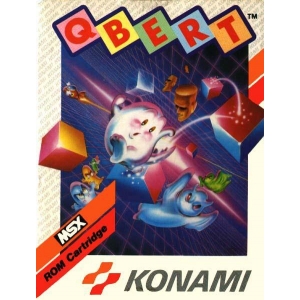 Q-Bert (1987, MSX, Konami)