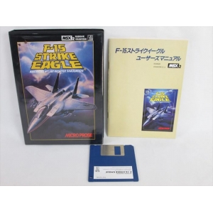 F-15 Strike Eagle (1988, MSX2, Microprose)