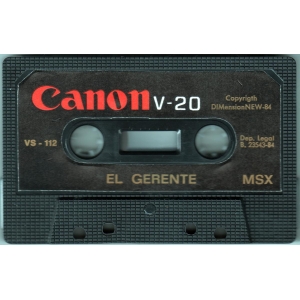 El Gerente (1984, MSX, DIMensionNEW)