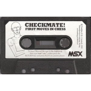 Checkmate! First moves in chess (1985, MSX, Toshiba)