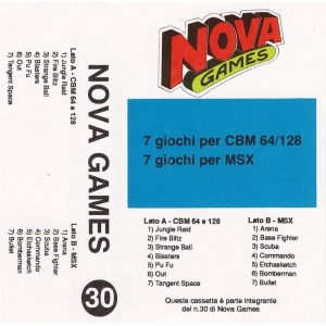Nova Games #30 (1989, MSX, Editions Fermont)