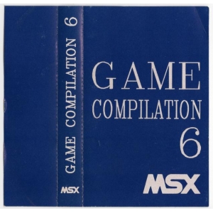 Game Compilation 6 (1989, MSX, Philips Italy)