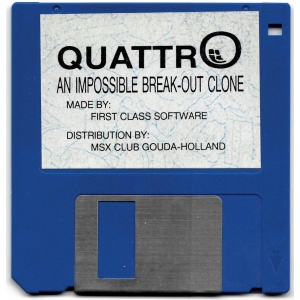 Quattro (1989, MSX2, First Class Software)