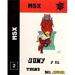 Jony y el Trono del Jaguar (1986, MSX, A.G.D.)