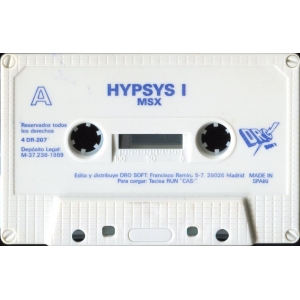Hypsys (1989, MSX, Techno Arts)