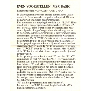 Even voorstellen: DE HIT BIT (1985, MSX, Aackosoft)