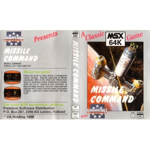 Missile Command (1988, MSX, Eurosoft)