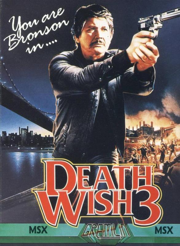 Death Wish 3 (1987, MSX, Gremlin Graphics) | Releases | Generation MSX