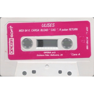 Ulises (1989, MSX, Opera Soft)