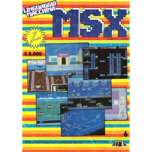 Linguaggio Macchina MSX n.6 (1987, MSX, Gruppo Editoriale International Education)