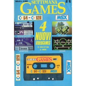 Settimana Games No.4 (1989, MSX, Edigamma)