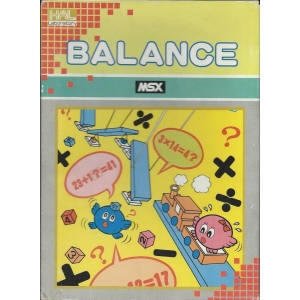 Balance (1985, MSX, HAL Laboratory)