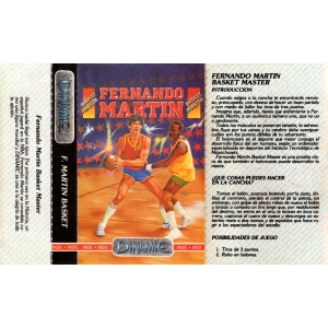 Fernando Martí­n Basket Master (1986, MSX, Dinamic)